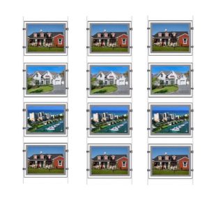 A3 cable real estate digital signs light window display led light pocket
